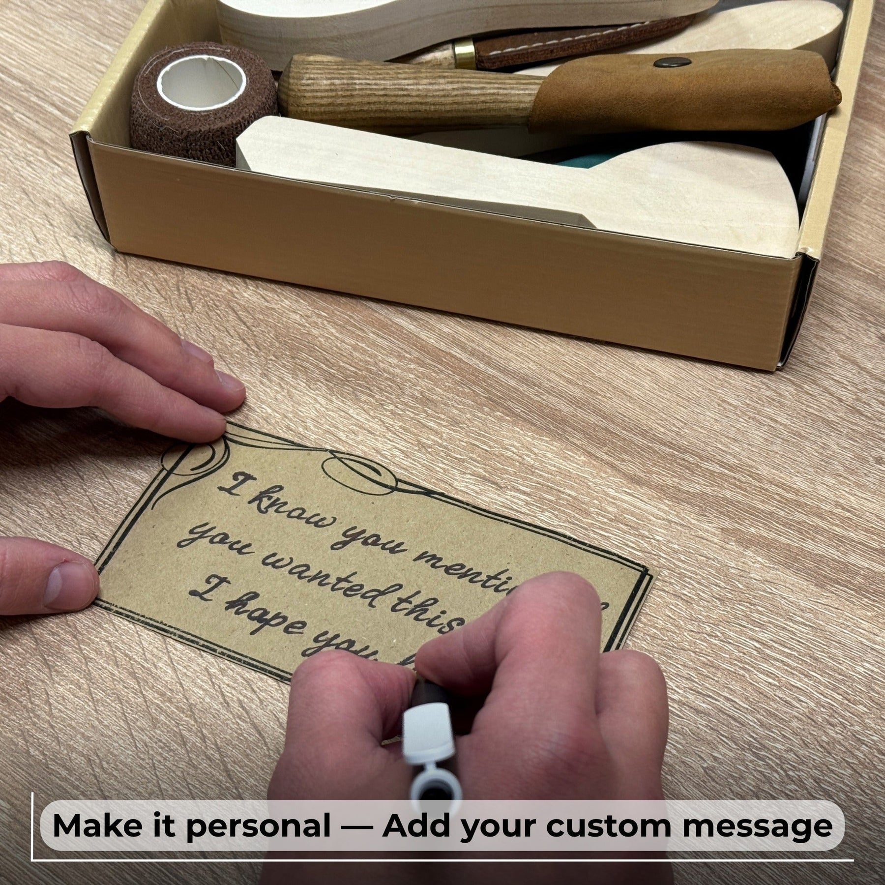 Spoon Carving Kit – Beginner-Friendly Wood Carving Tools & Spoon Blanks detail view by Sharky Forged Steel Tools