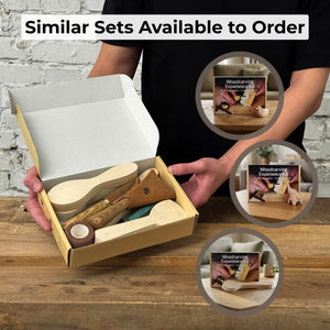 Spoon Carving Kit – Beginner-Friendly Wood Carving Tools & Spoon Blanks detail view by Sharky Forged Steel Tools