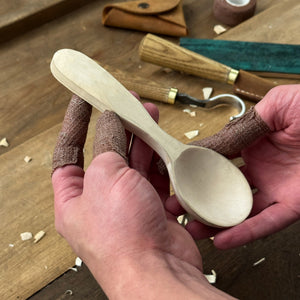 Spoon Carving Kit – Beginner-Friendly Wood Carving Tools & Spoon Blanks detail view by Sharky Forged Steel Tools