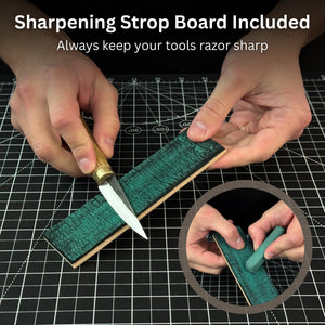 Spoon Carving Kit – Beginner-Friendly Wood Carving Tools & Spoon Blanks detail view by Sharky Forged Steel Tools
