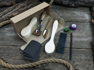 Spoon Carving Kit – Complete Starter Set with Wood, Tools & Accessories – Perfect Gift for Beginners & Hobbyists detail view