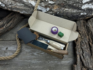Spoon Carving Kit – Complete Starter Set with Wood, Tools & Accessories – Perfect Gift for Beginners & Hobbyists detail view
