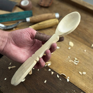 Spoon Carving Kit - Complete Starter Whittling Kit for Beginners Adults, Teens, and Kids detail view by Sharky Forged Steel