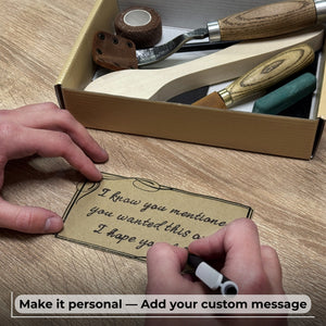 Spoon Carving Kit - Complete Starter Whittling Kit for Beginners Adults, Teens, and Kids detail view by Sharky Forged Steel