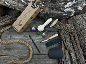 Spoon Carving Kit – Starter Carving Set for Hobbyists, Teens, Adults & Beginners detail view by Sharky Forged Steel Tools