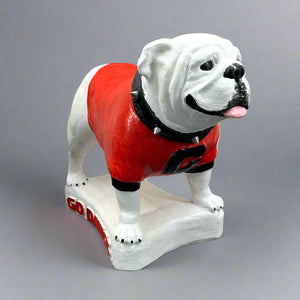 Georgia Bulldogs Standing UGA Mascot Tabletop Sculpture alternate view 6