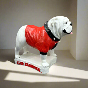Georgia Bulldogs Standing UGA Mascot Tabletop Sculpture alternate view 11