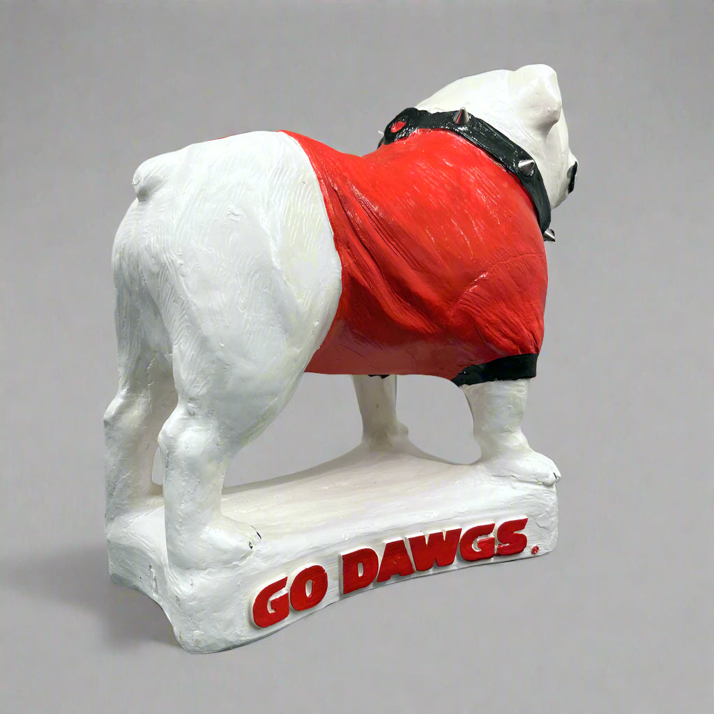 Georgia Bulldogs Standing UGA Mascot Tabletop Sculpture alternate view 8