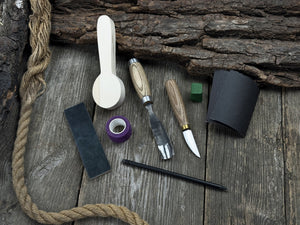 The Perfect Spoon Carving Kit for Beginners by Sharky Forged Steel Tools