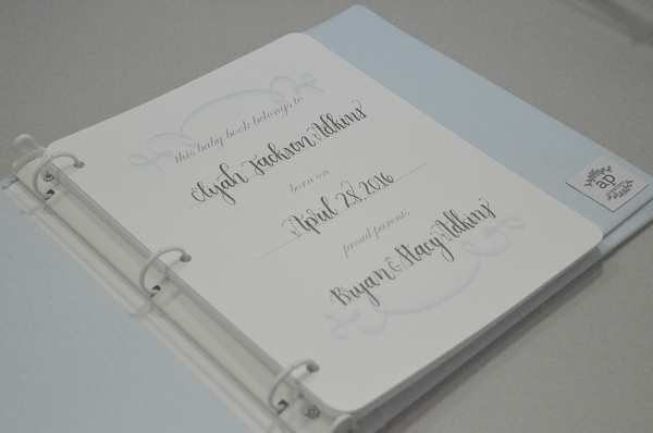 Baby Memory Book - White Silk (w/o Bow) by AP Creations in Tuscaloosa, paper gift detail photo 13