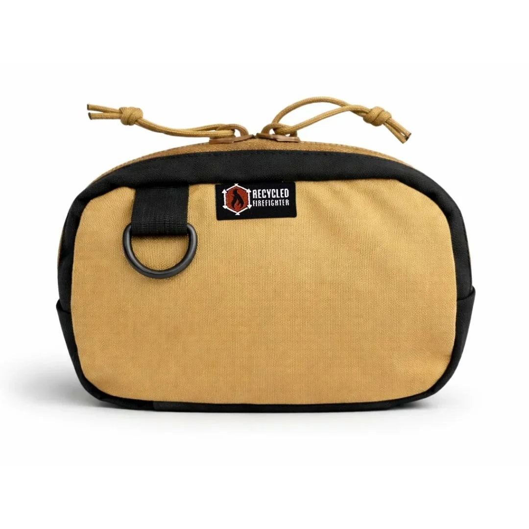 TrailHound Fanny Pack - Cordura Edition by Recycled Firefighter, handmade leather goods detail photo 2