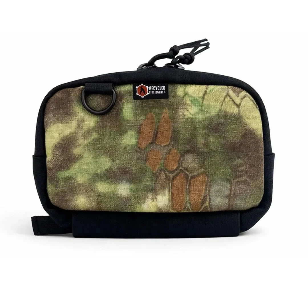 TrailHound Fanny Pack - Cordura Edition by Recycled Firefighter, handmade leather goods detail photo 9