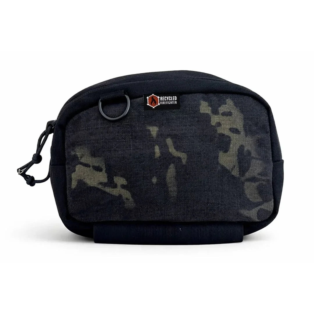 TrailHound Fanny Pack - Cordura Edition by Recycled Firefighter, handmade leather goods detail photo 8