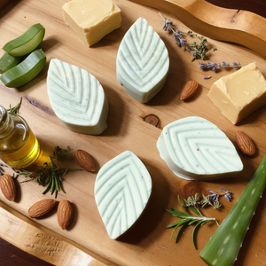 SynEb French Green Clay Travel & Gift Bar - Mini Detox Soap - The Clay Collection by Handcrafted Soaps by Syn Eb, natural skincare main product photo