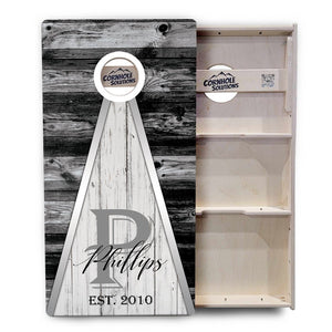 Wedding Triangle Cornhole Boards - Professional Tournament Series