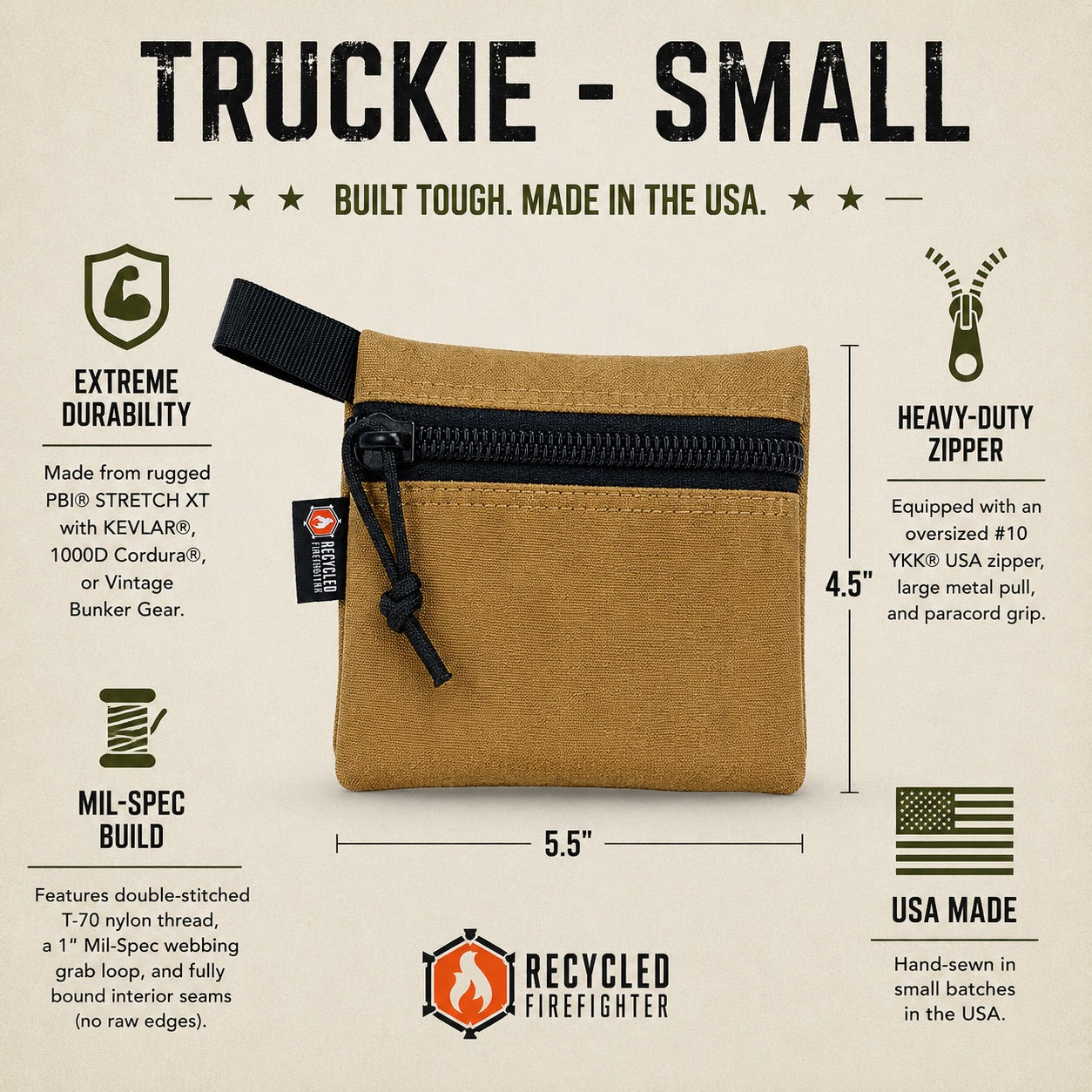 Truckie - Small detail view by Recycled Firefighter