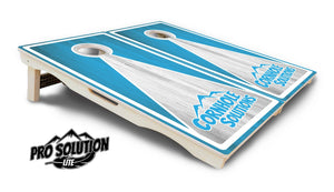 Keyhole CS Logo Cornhole Boards - Pro Solution Lite Series