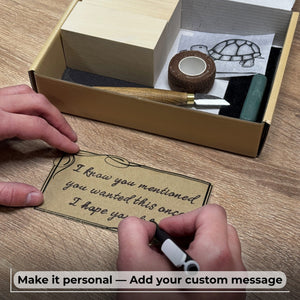 Turtle Carving Kit – Complete Starter Whittling Kit for Beginners, Adults, Teens, and Kids detail view by Sharky Forged Steel