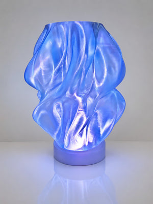 3D Printed Color Changing LED Lamp by The Tween Space, paper gift detail photo 2