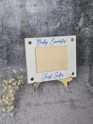 Ultrasound Picture Frame detail view by EverLee Creations