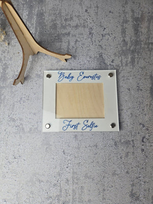 Ultrasound Picture Frame detail view by EverLee Creations