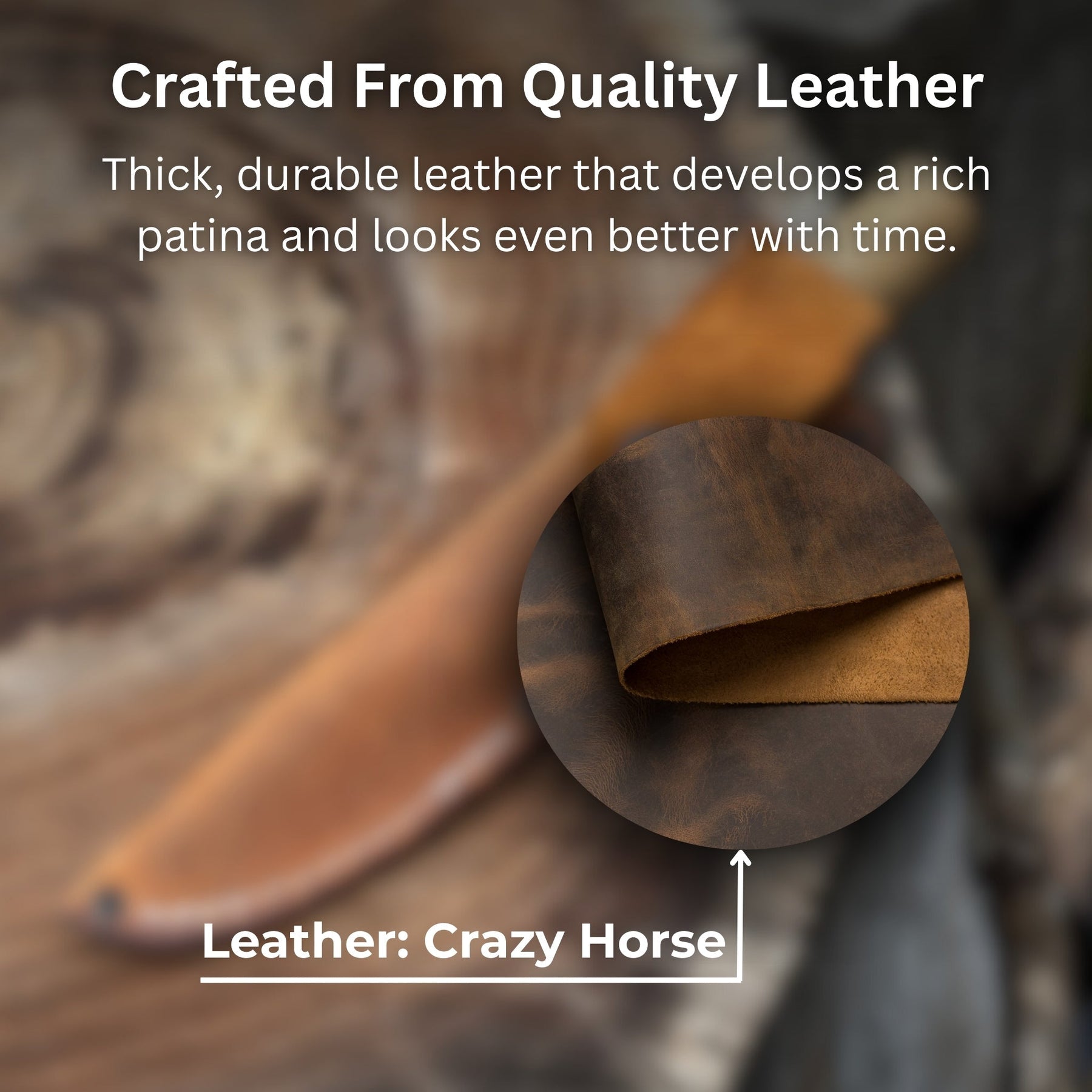 Universal Leather Knife Sheath For Fixed Knife