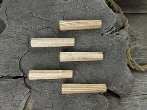 Universal Wooden Handles (Set of 5), 12.5 cm (4.92 in) detail view by Sharky Forged Steel Tools