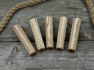 Universal Wooden Handles (Set of 5), 12.5 cm (4.92 in) detail view by Sharky Forged Steel Tools