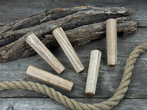 Universal Wooden Handles (Set of 5), 12.5 cm (4.92 in) by Sharky Forged Steel Tools