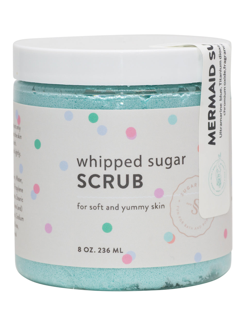 Whipped Sugar Scrub Mermaid Sugar by Sugar + Spruce