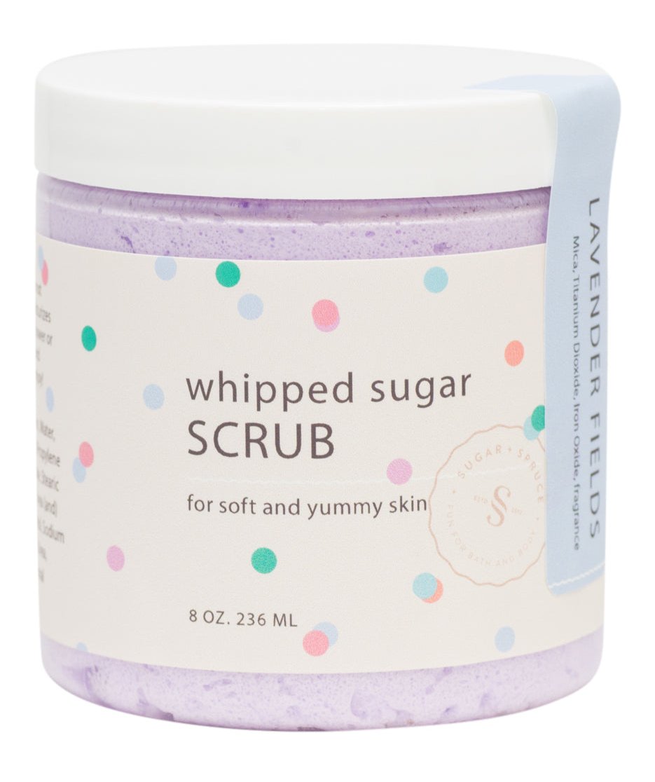 Whipped Sugar Scrub Lavender by Sugar + Spruce