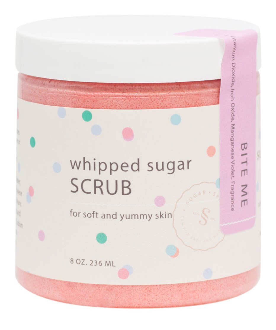 Whipped Sugar Scrub Bite Me by Sugar + Spruce