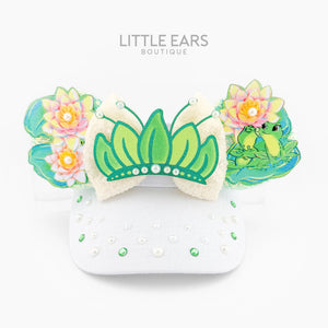 Princess & Frog Visor by Little Ears Boutique, custom hat main product photo