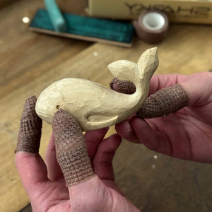 Whale Carving Kit - Complete Starter Whittling Kit for Beginners, Adults, Teens, and Kids detail view by Sharky Forged Steel