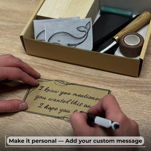 Whale Carving Kit - Complete Starter Whittling Kit for Beginners, Adults, Teens, and Kids detail view by Sharky Forged Steel