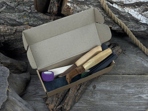 Whittle Your First Spoon – Beginner-Friendly Wood Carving Kit detail view by Sharky Forged Steel Tools