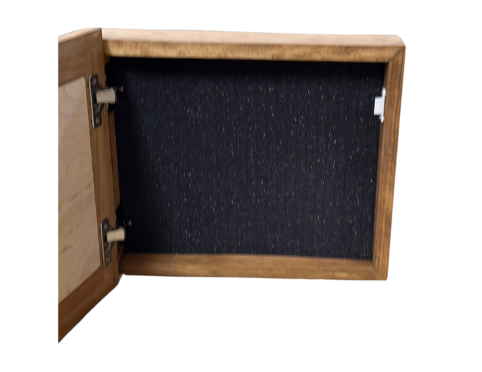 Wild Horses Gun Safe - Recessed In Wall or Wall Mounted Decorative Secure Gun Cabinet detail view by Bellewood Designs