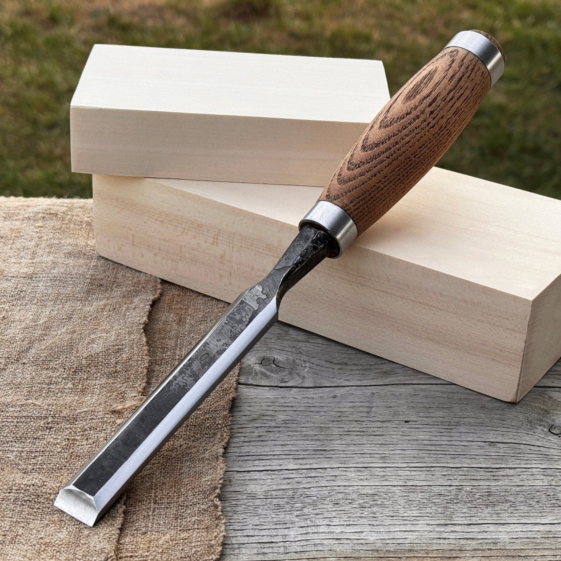 Wood Carving Chisel, 10 - 50 mm (0.39 - 1.97 inches) by Sharky Forged Steel Tools
