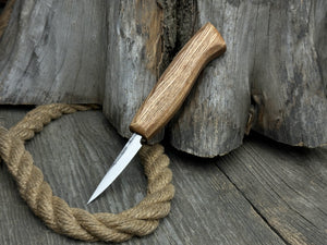 Wood Carving Sloyd Knife, Blade 6.5 cm (2.56 inches) by Sharky Forged Steel Tools
