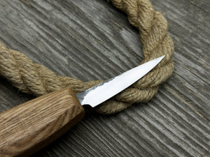 Wood Carving Sloyd Knife, Blade 6.5 cm (2.56 inches) detail view by Sharky Forged Steel Tools