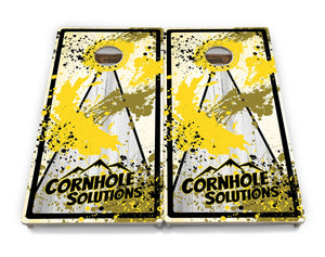 Paint Splatter Cornhole Boards - Professional Tournament Series