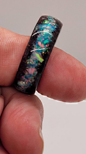 The Zeus Ring by Cotton Street Art Company, handmade jewelry detail photo 3