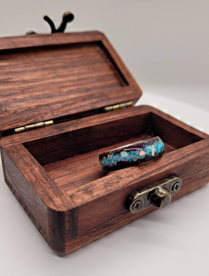The Zeus Ring by Cotton Street Art Company, handmade jewelry detail photo 5