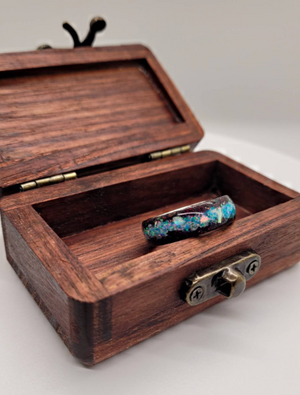 The Zeus Ring by Cotton Street Art Company, handmade jewelry detail photo 5