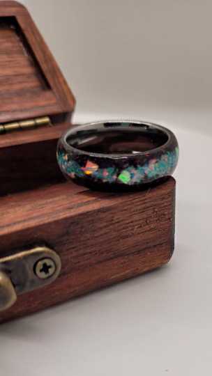 The Zeus Ring by Cotton Street Art Company, handmade jewelry detail photo 6