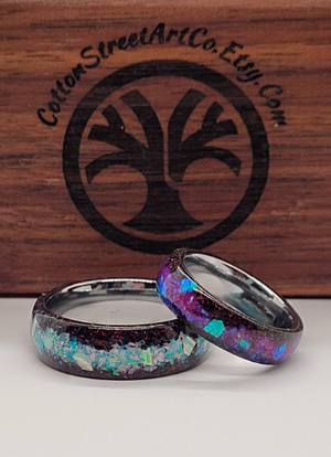 The Zeus Ring by Cotton Street Art Company, handmade jewelry detail photo 7