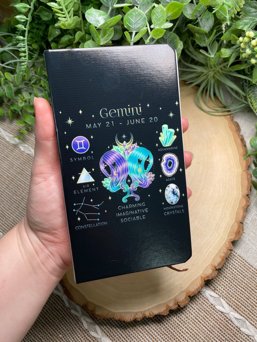 Zodiac Sign Notebook (all 12 signs available) detail view by Copper Ashes