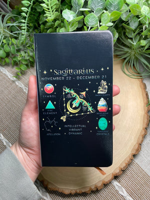 Zodiac Sign Notebook (all 12 signs available) detail view by Copper Ashes